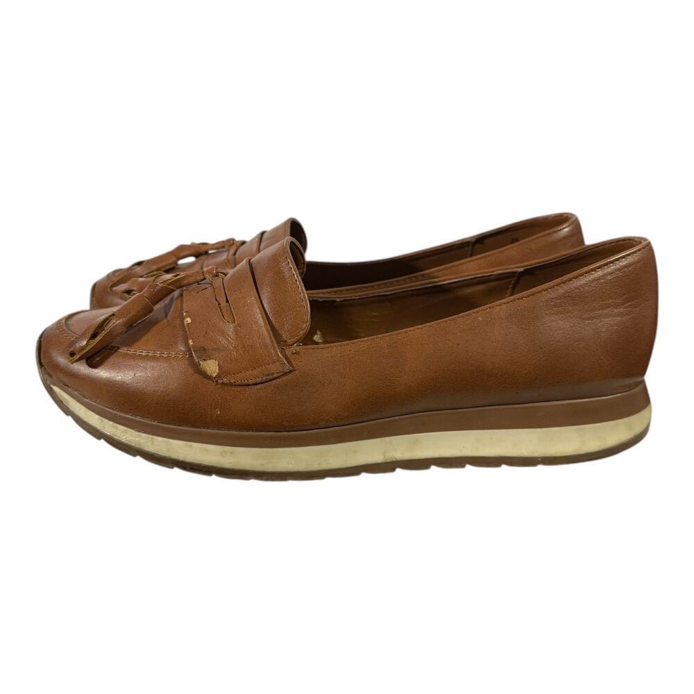 Dorothy Gaynor Women’s Slip On Loafers Tassel Brown Size 8.5 - Picture 4 of 8